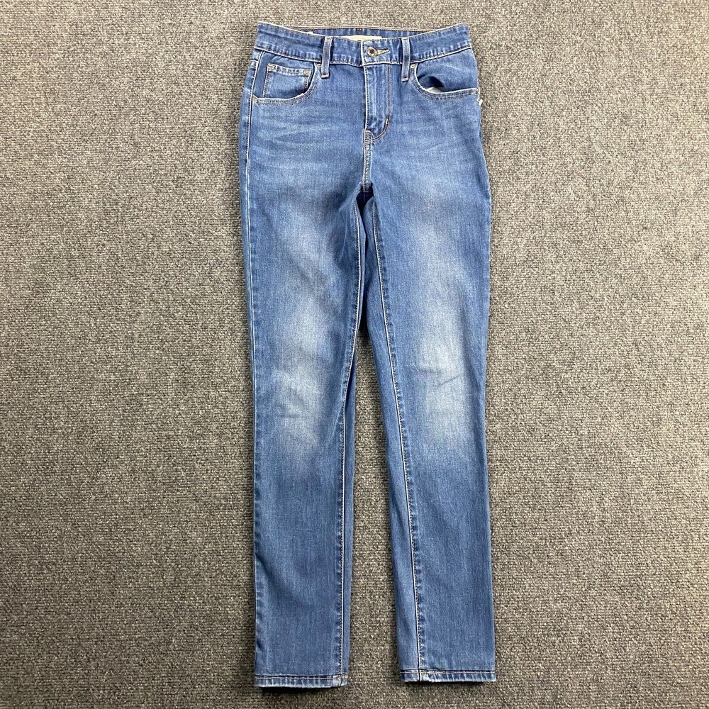 Levi's Jeans Women's 25 Denim 721 High‎ Rise Skinny Stretch 25x30 Cotton Blend